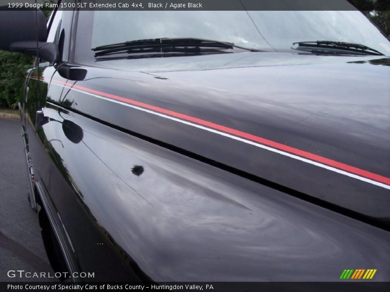 Black / Agate Black 1999 Dodge Ram 1500 SLT Extended Cab 4x4