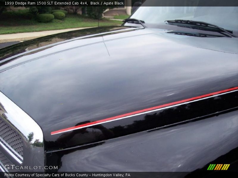 Black / Agate Black 1999 Dodge Ram 1500 SLT Extended Cab 4x4