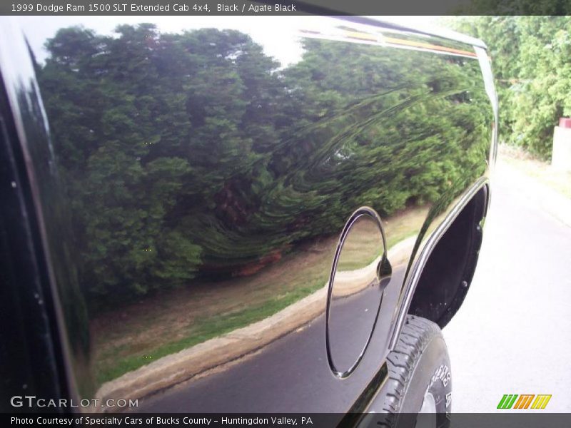 Black / Agate Black 1999 Dodge Ram 1500 SLT Extended Cab 4x4