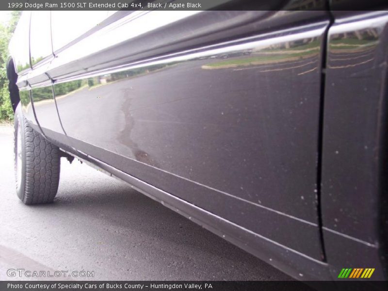 Black / Agate Black 1999 Dodge Ram 1500 SLT Extended Cab 4x4