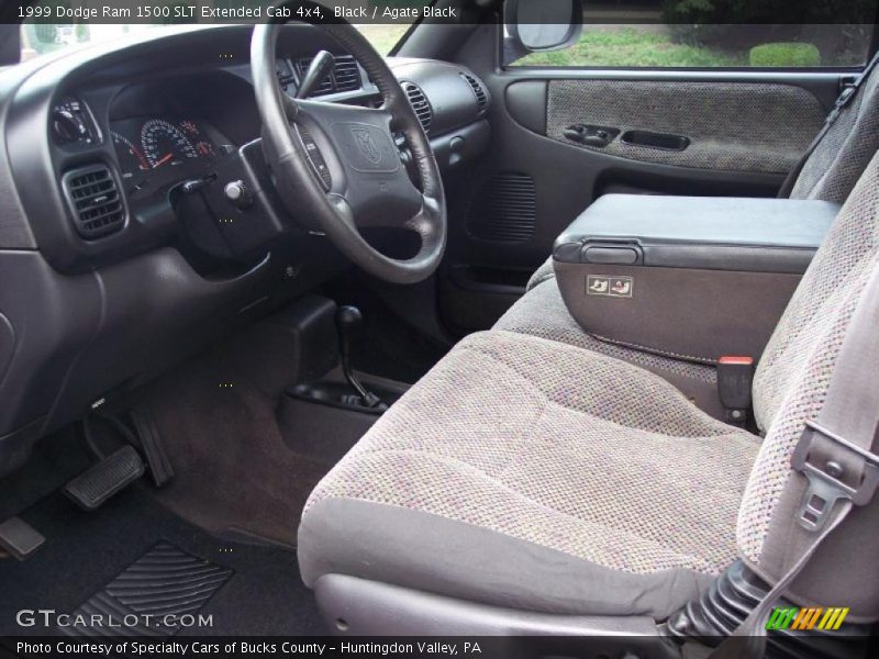 Black / Agate Black 1999 Dodge Ram 1500 SLT Extended Cab 4x4