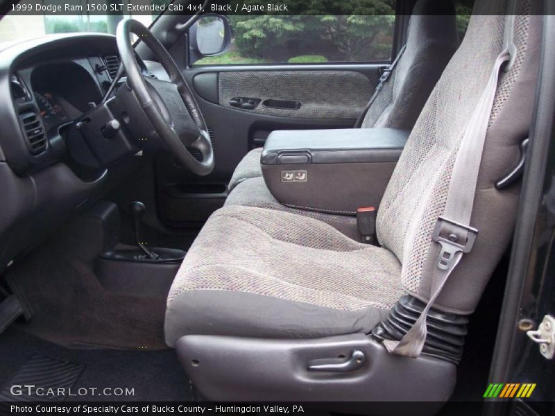 Black / Agate Black 1999 Dodge Ram 1500 SLT Extended Cab 4x4