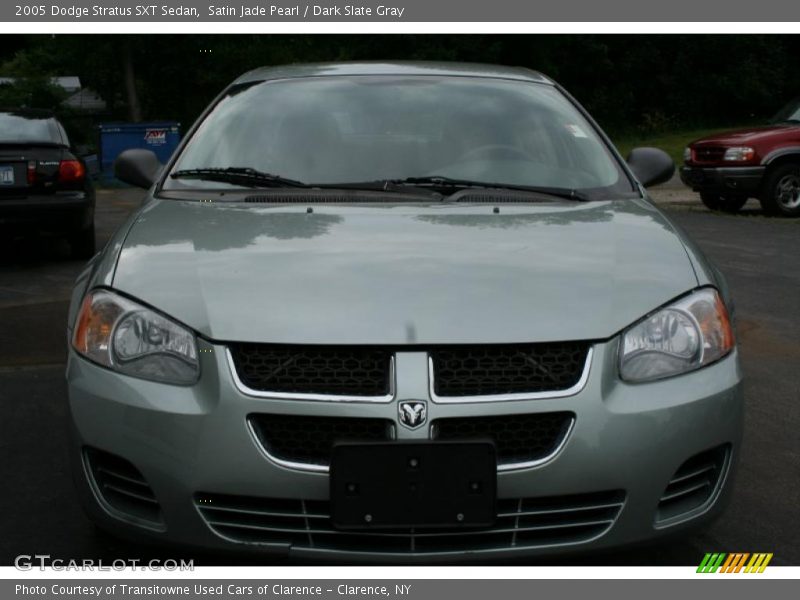 Satin Jade Pearl / Dark Slate Gray 2005 Dodge Stratus SXT Sedan