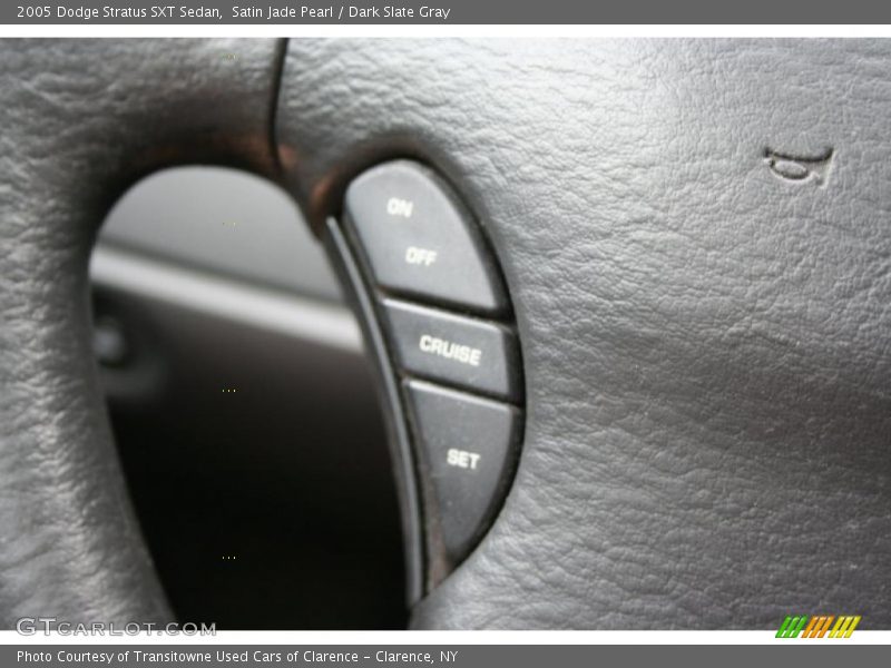 Satin Jade Pearl / Dark Slate Gray 2005 Dodge Stratus SXT Sedan