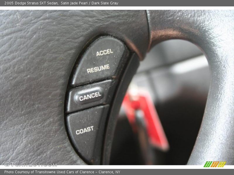 Satin Jade Pearl / Dark Slate Gray 2005 Dodge Stratus SXT Sedan