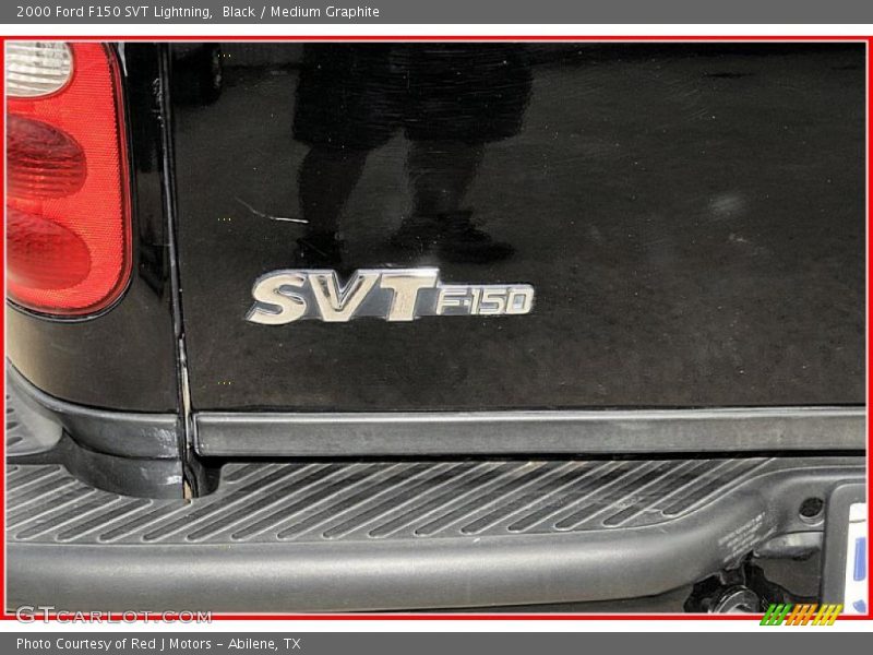 Black / Medium Graphite 2000 Ford F150 SVT Lightning
