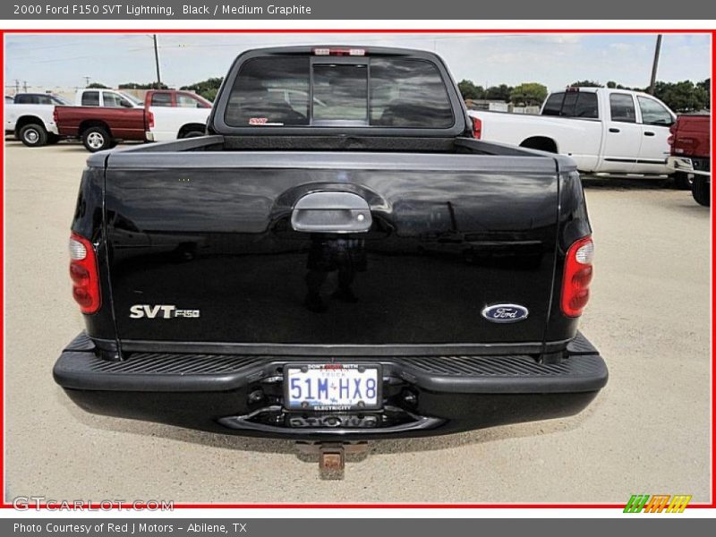 Black / Medium Graphite 2000 Ford F150 SVT Lightning