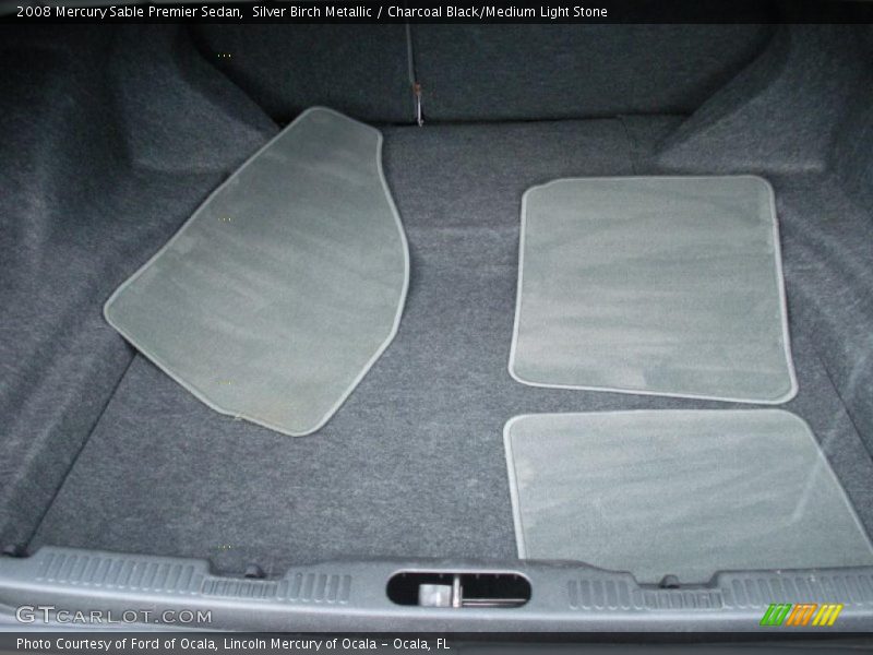 Silver Birch Metallic / Charcoal Black/Medium Light Stone 2008 Mercury Sable Premier Sedan