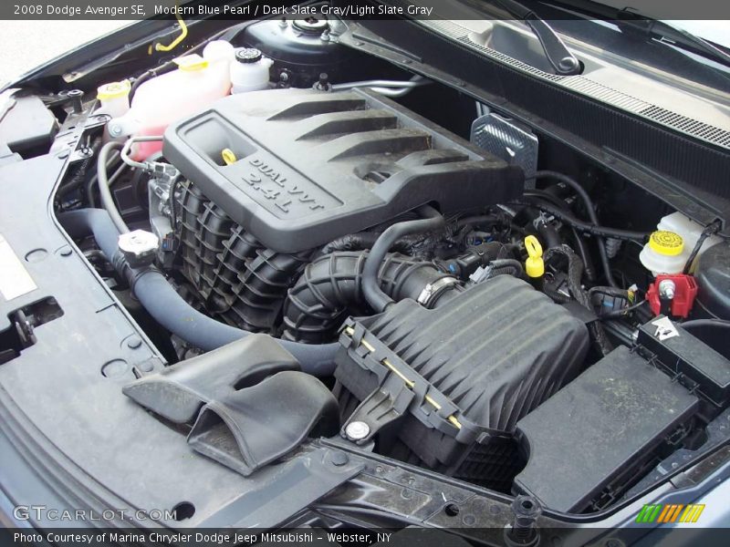 Modern Blue Pearl / Dark Slate Gray/Light Slate Gray 2008 Dodge Avenger SE