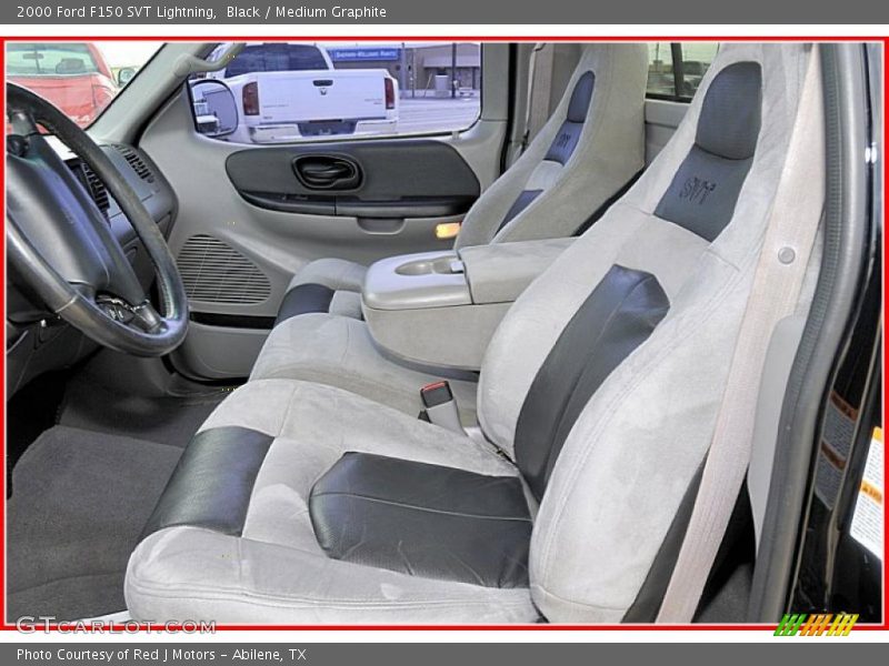 Black / Medium Graphite 2000 Ford F150 SVT Lightning