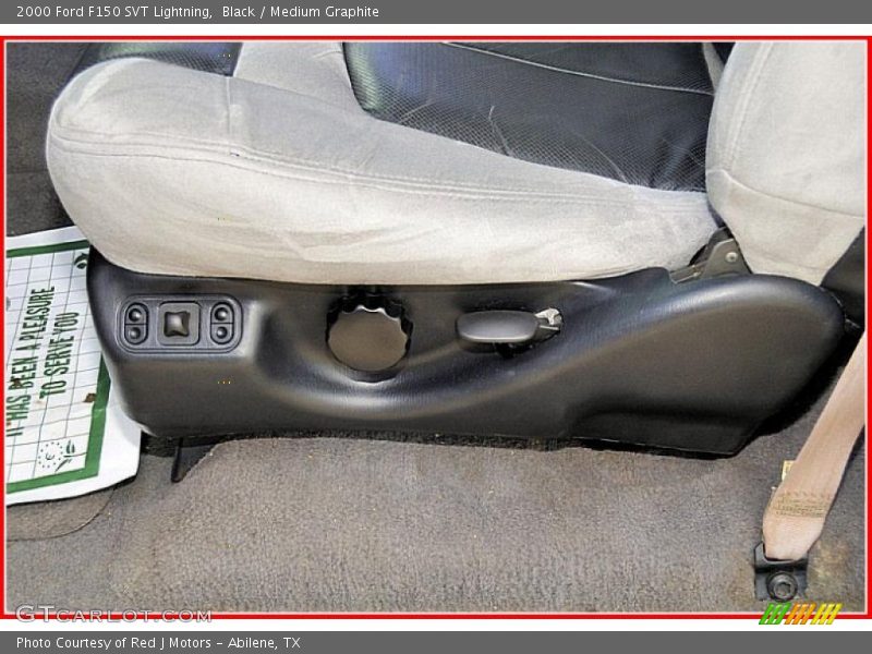 Black / Medium Graphite 2000 Ford F150 SVT Lightning