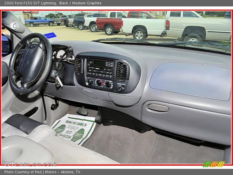 Black / Medium Graphite 2000 Ford F150 SVT Lightning