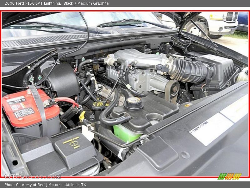 Black / Medium Graphite 2000 Ford F150 SVT Lightning