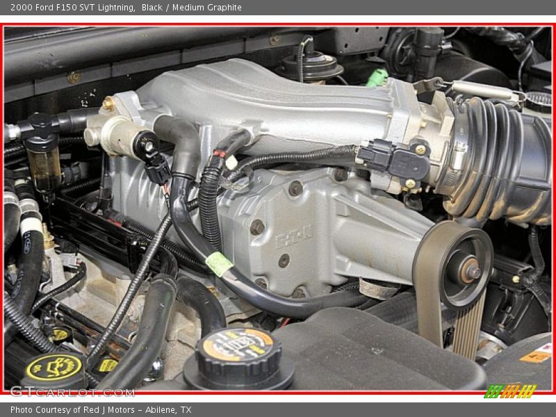 Black / Medium Graphite 2000 Ford F150 SVT Lightning