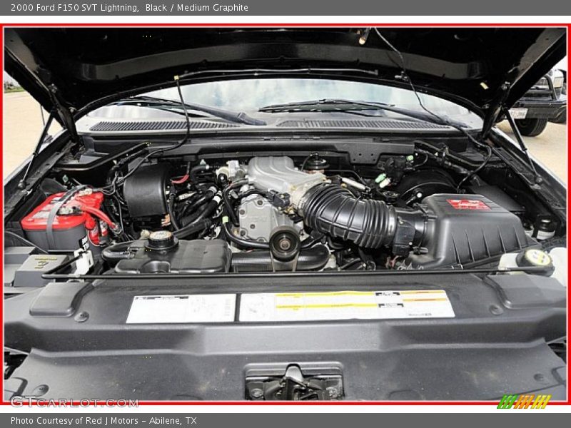 Black / Medium Graphite 2000 Ford F150 SVT Lightning