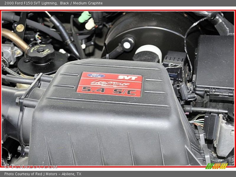 Black / Medium Graphite 2000 Ford F150 SVT Lightning