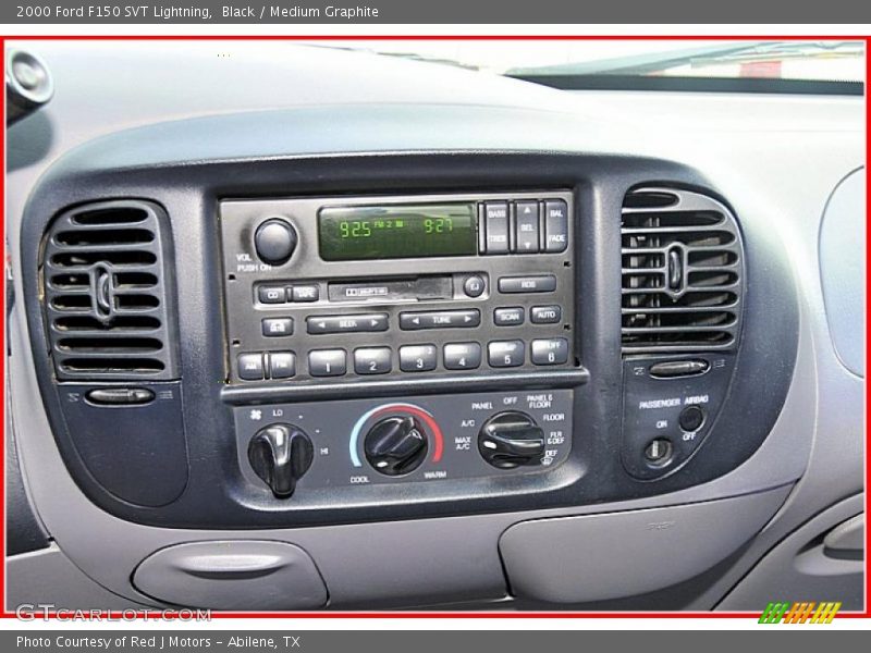 Black / Medium Graphite 2000 Ford F150 SVT Lightning