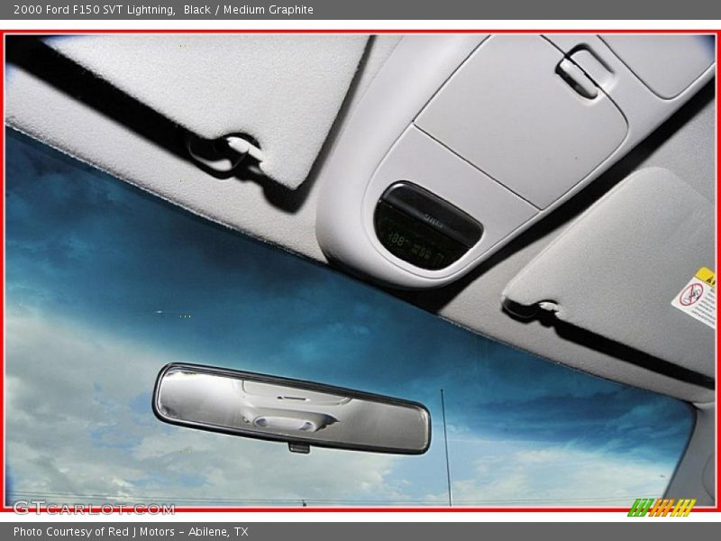 Black / Medium Graphite 2000 Ford F150 SVT Lightning