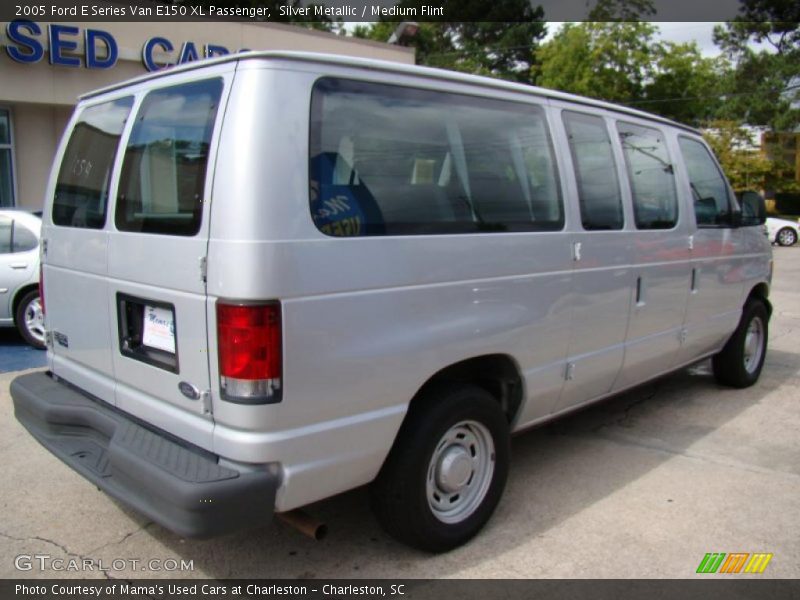 Silver Metallic / Medium Flint 2005 Ford E Series Van E150 XL Passenger