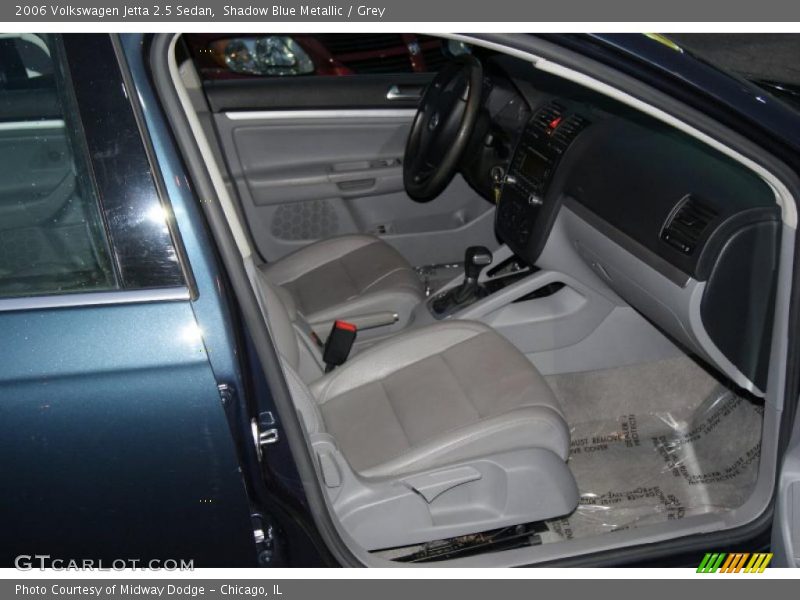 Shadow Blue Metallic / Grey 2006 Volkswagen Jetta 2.5 Sedan
