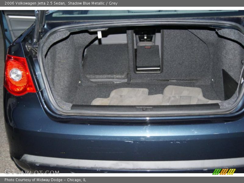 Shadow Blue Metallic / Grey 2006 Volkswagen Jetta 2.5 Sedan