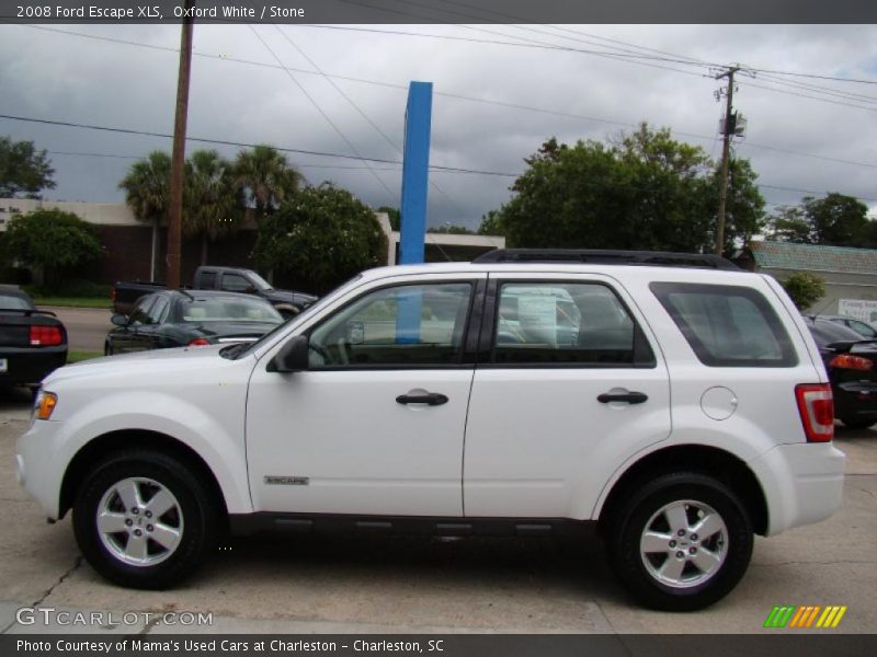 Oxford White / Stone 2008 Ford Escape XLS