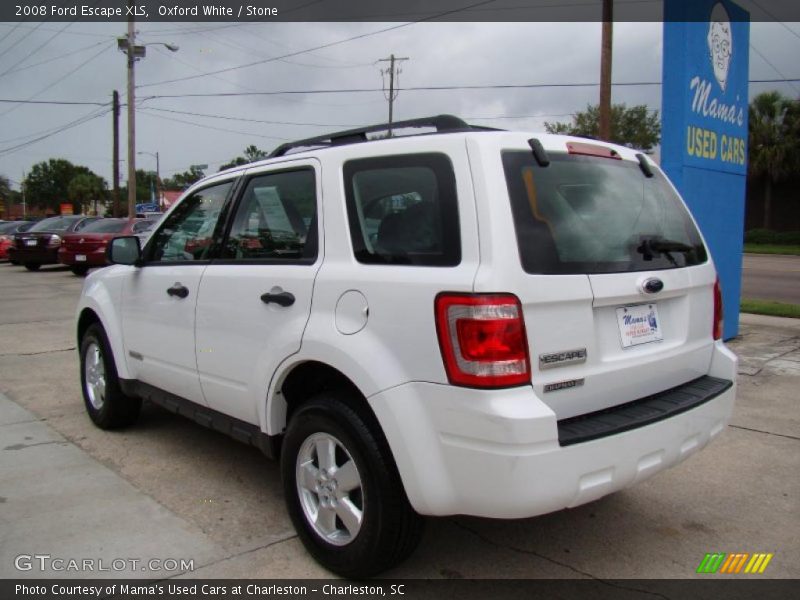 Oxford White / Stone 2008 Ford Escape XLS