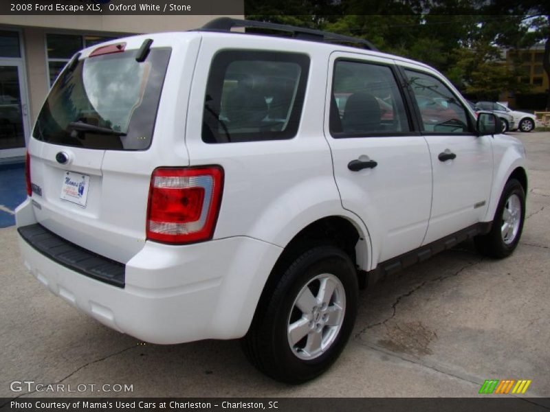Oxford White / Stone 2008 Ford Escape XLS