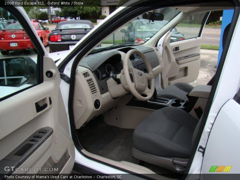 Oxford White / Stone 2008 Ford Escape XLS