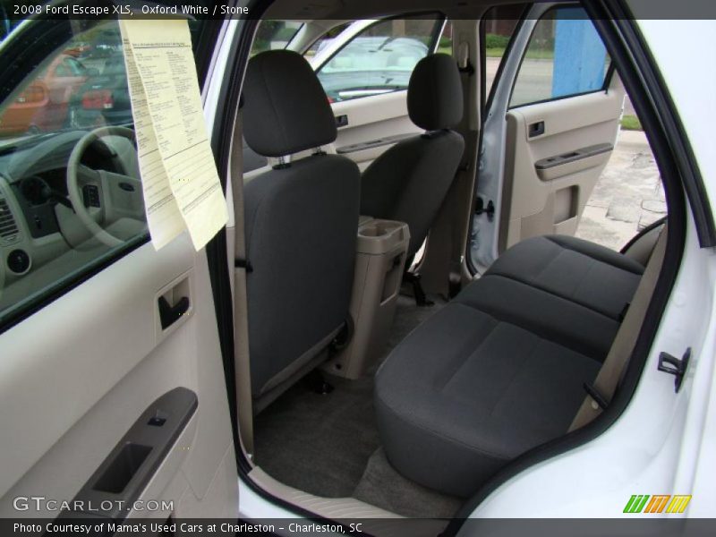 Oxford White / Stone 2008 Ford Escape XLS