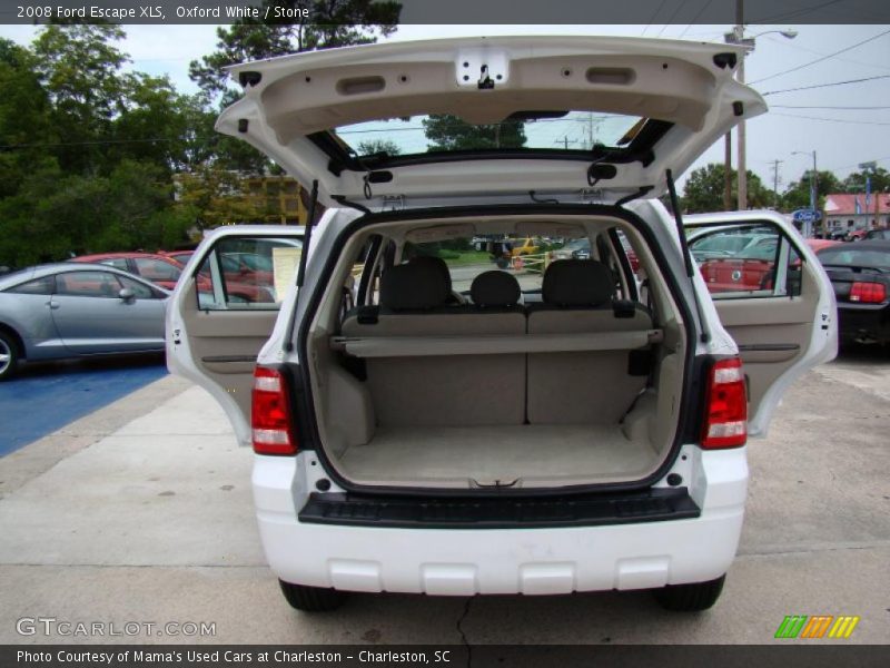 Oxford White / Stone 2008 Ford Escape XLS