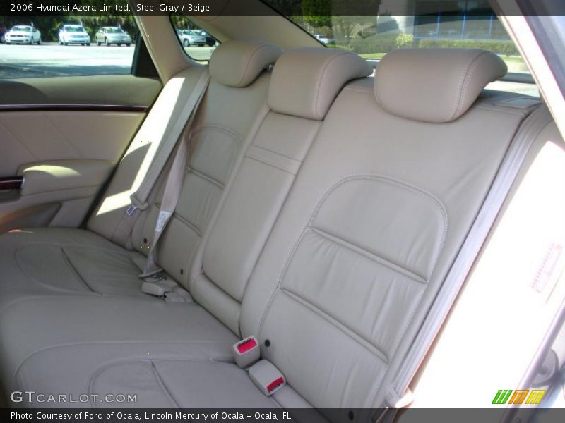 Steel Gray / Beige 2006 Hyundai Azera Limited