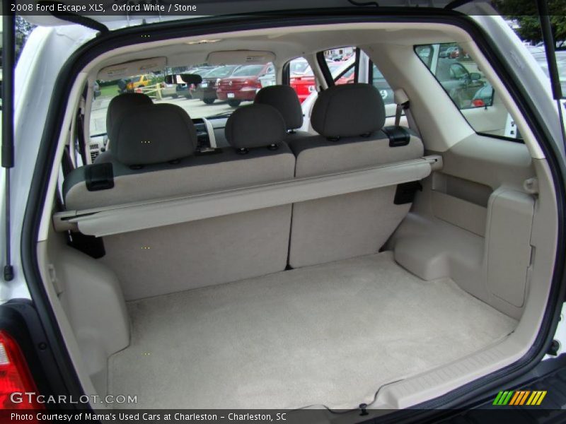 Oxford White / Stone 2008 Ford Escape XLS