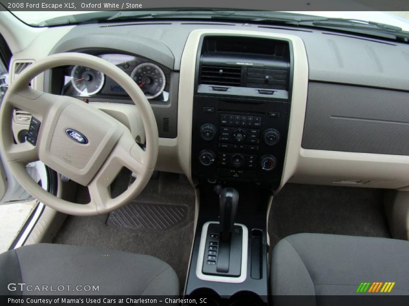 Oxford White / Stone 2008 Ford Escape XLS