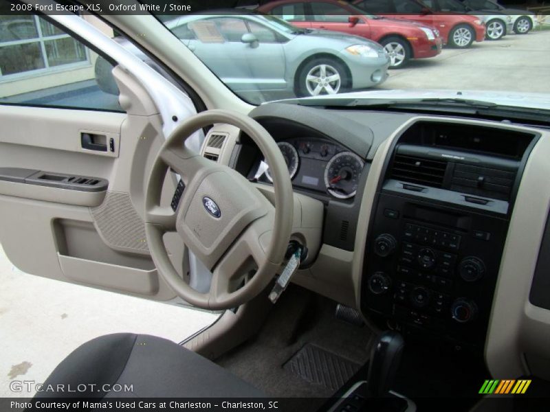 Oxford White / Stone 2008 Ford Escape XLS