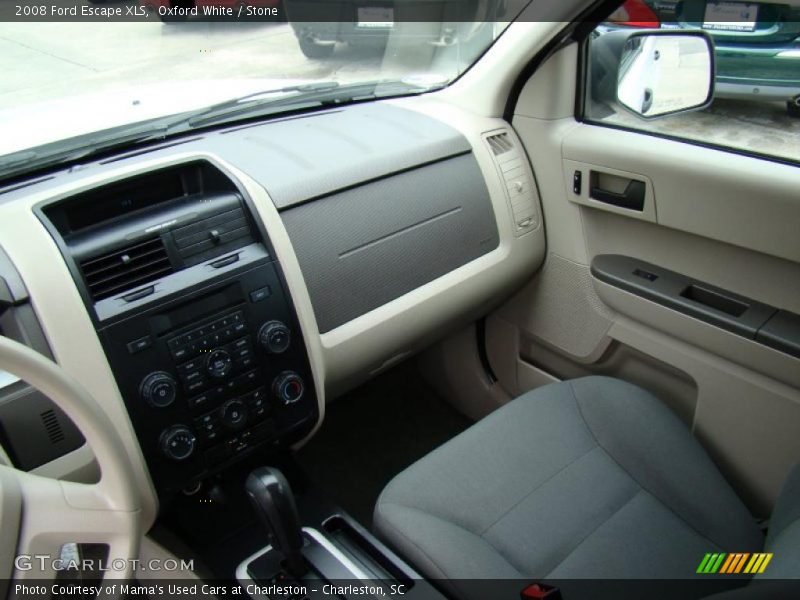 Oxford White / Stone 2008 Ford Escape XLS