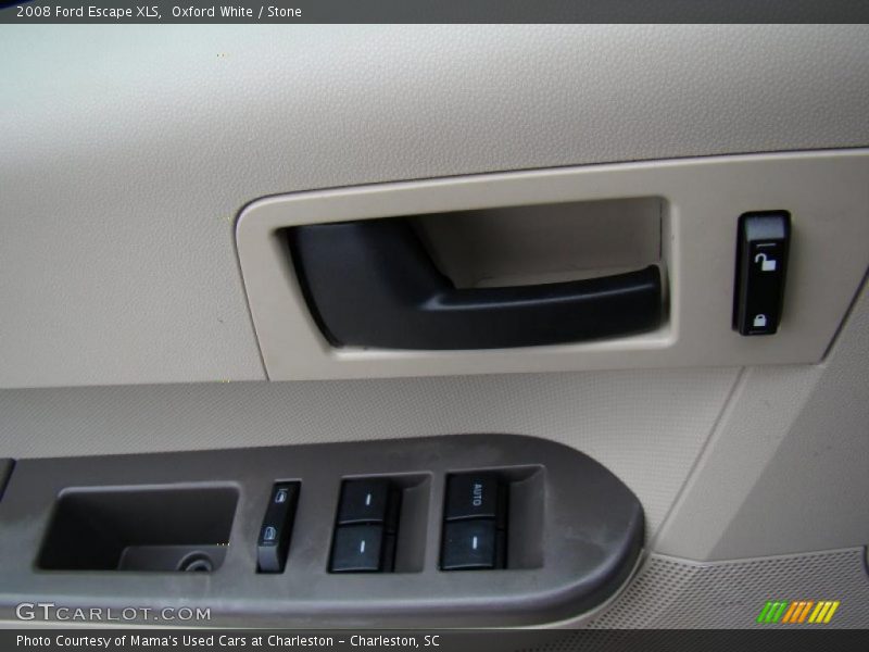 Oxford White / Stone 2008 Ford Escape XLS