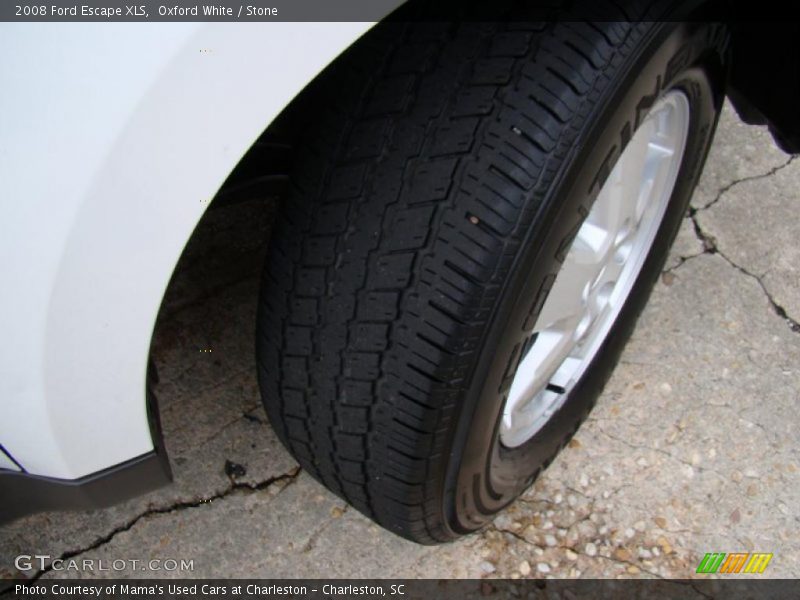 Oxford White / Stone 2008 Ford Escape XLS