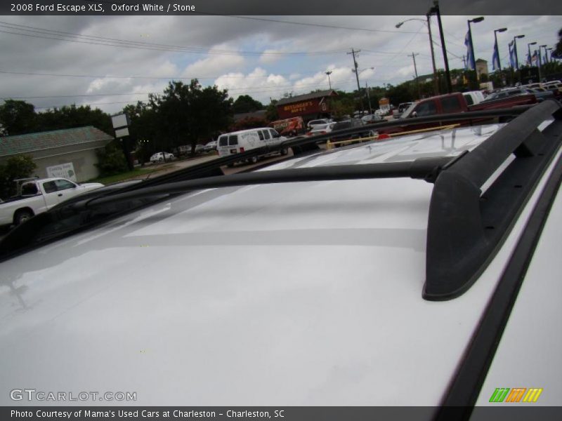 Oxford White / Stone 2008 Ford Escape XLS