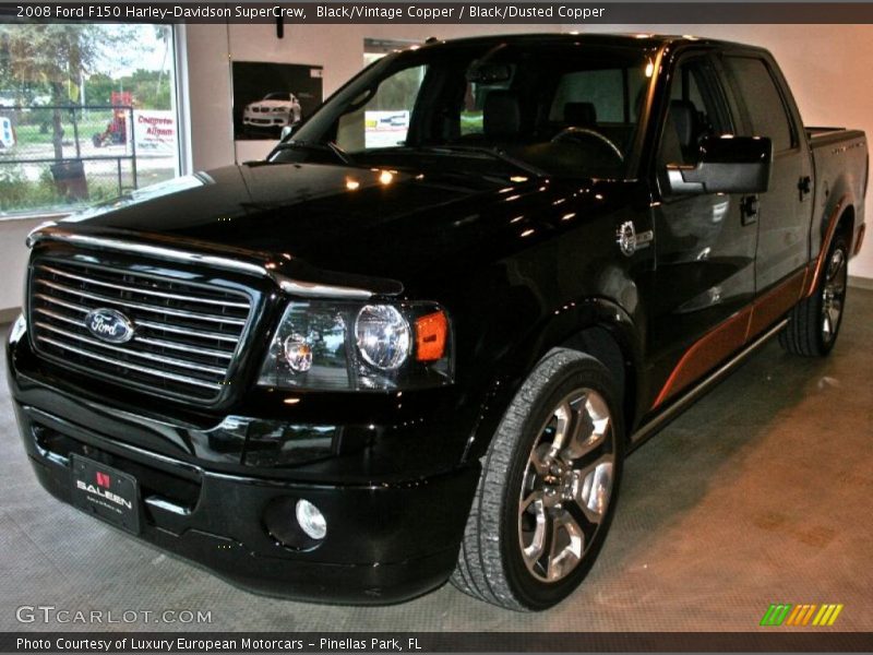 Black/Vintage Copper / Black/Dusted Copper 2008 Ford F150 Harley-Davidson SuperCrew