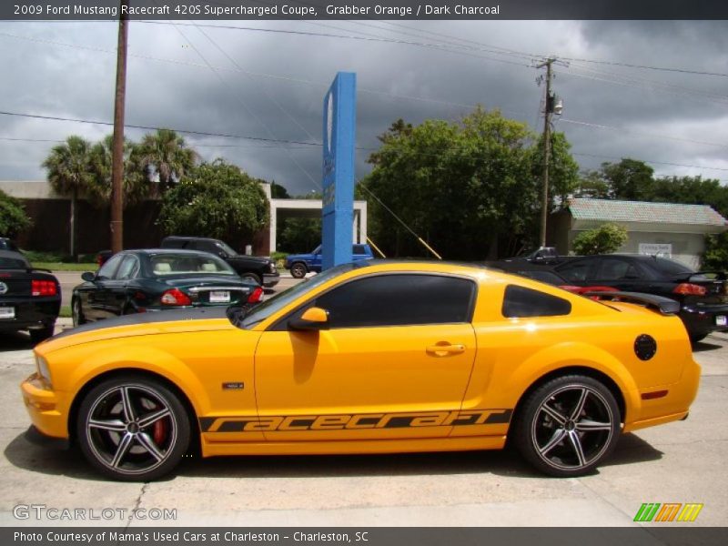  2009 Mustang Racecraft 420S Supercharged Coupe Grabber Orange