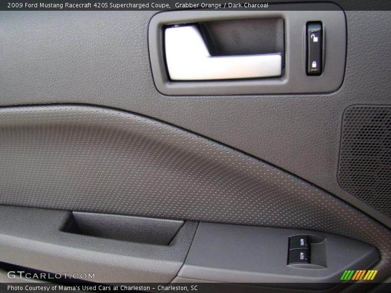 Grabber Orange / Dark Charcoal 2009 Ford Mustang Racecraft 420S Supercharged Coupe