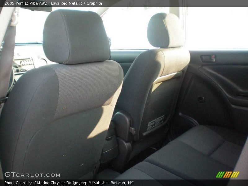 Lava Red Metallic / Graphite 2005 Pontiac Vibe AWD
