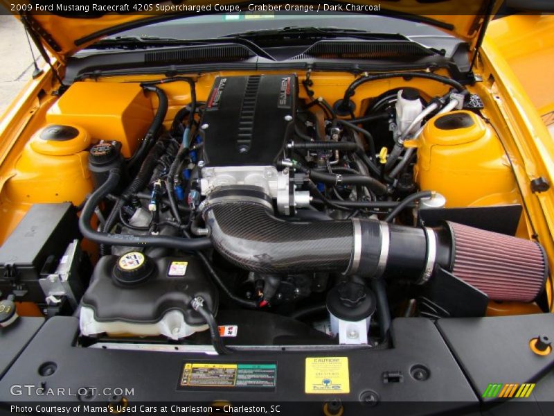  2009 Mustang Racecraft 420S Supercharged Coupe Engine - 4.6 Liter Saleen Supercharged SOHC 24-Valve VVT V8