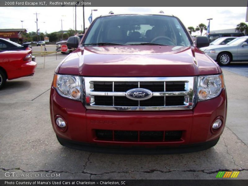 Redfire Metallic / Stone 2008 Ford Escape XLT