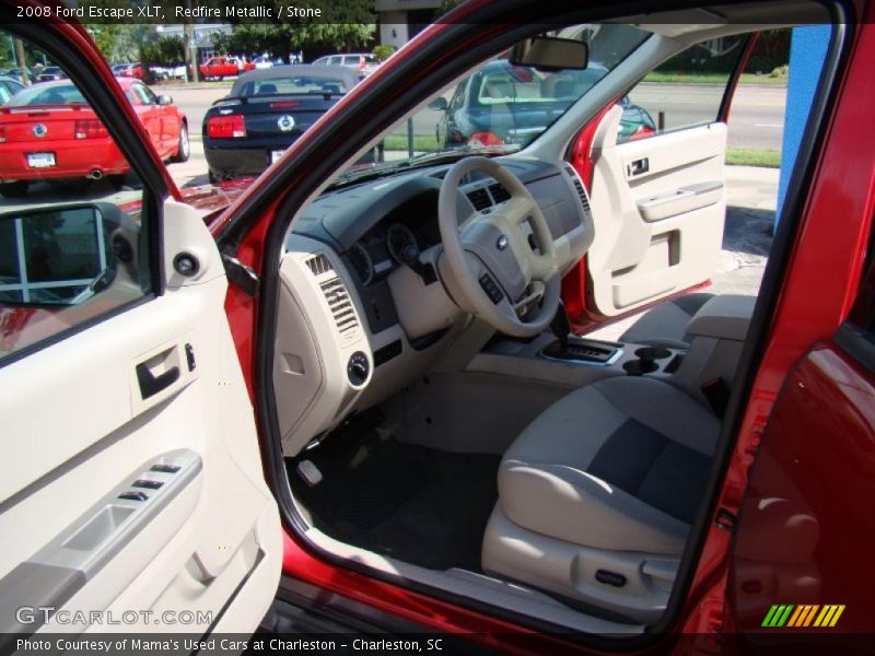 Redfire Metallic / Stone 2008 Ford Escape XLT