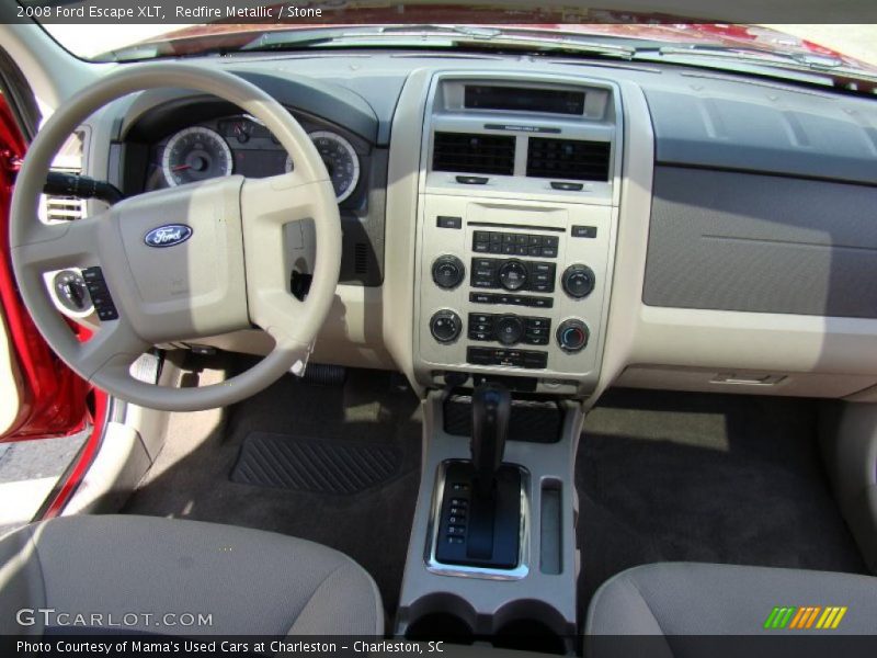 Redfire Metallic / Stone 2008 Ford Escape XLT