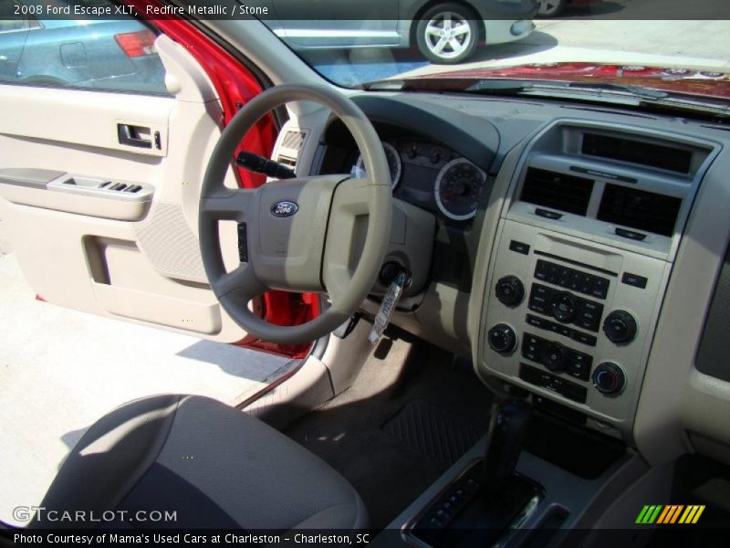 Redfire Metallic / Stone 2008 Ford Escape XLT