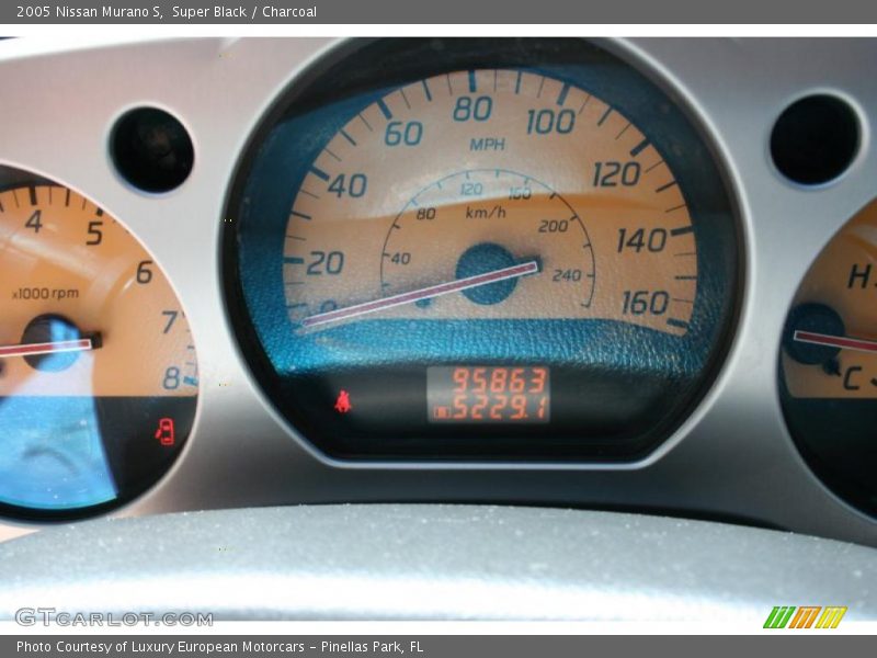 Super Black / Charcoal 2005 Nissan Murano S