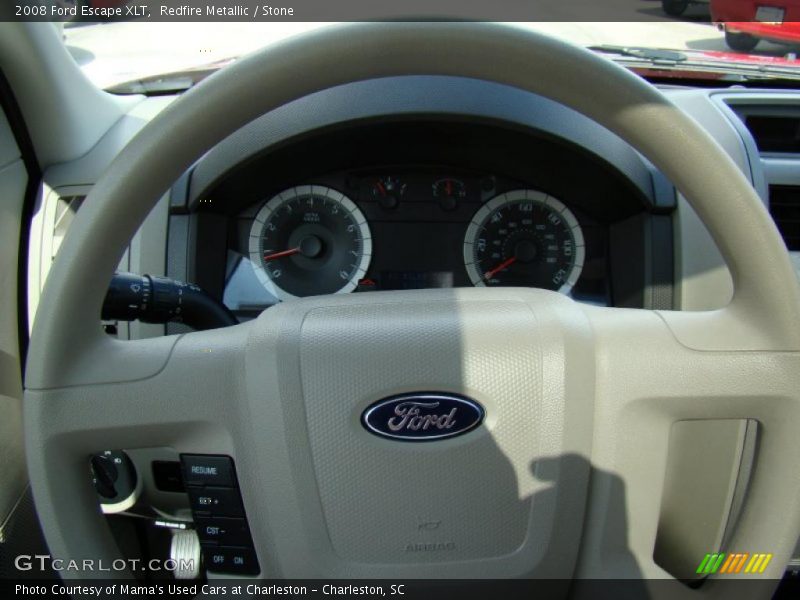 Redfire Metallic / Stone 2008 Ford Escape XLT